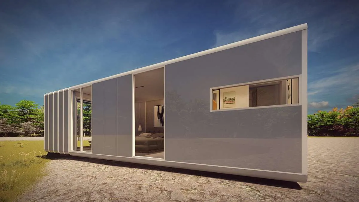 Tiny House Builder. Picture of a tiny house Very Modern